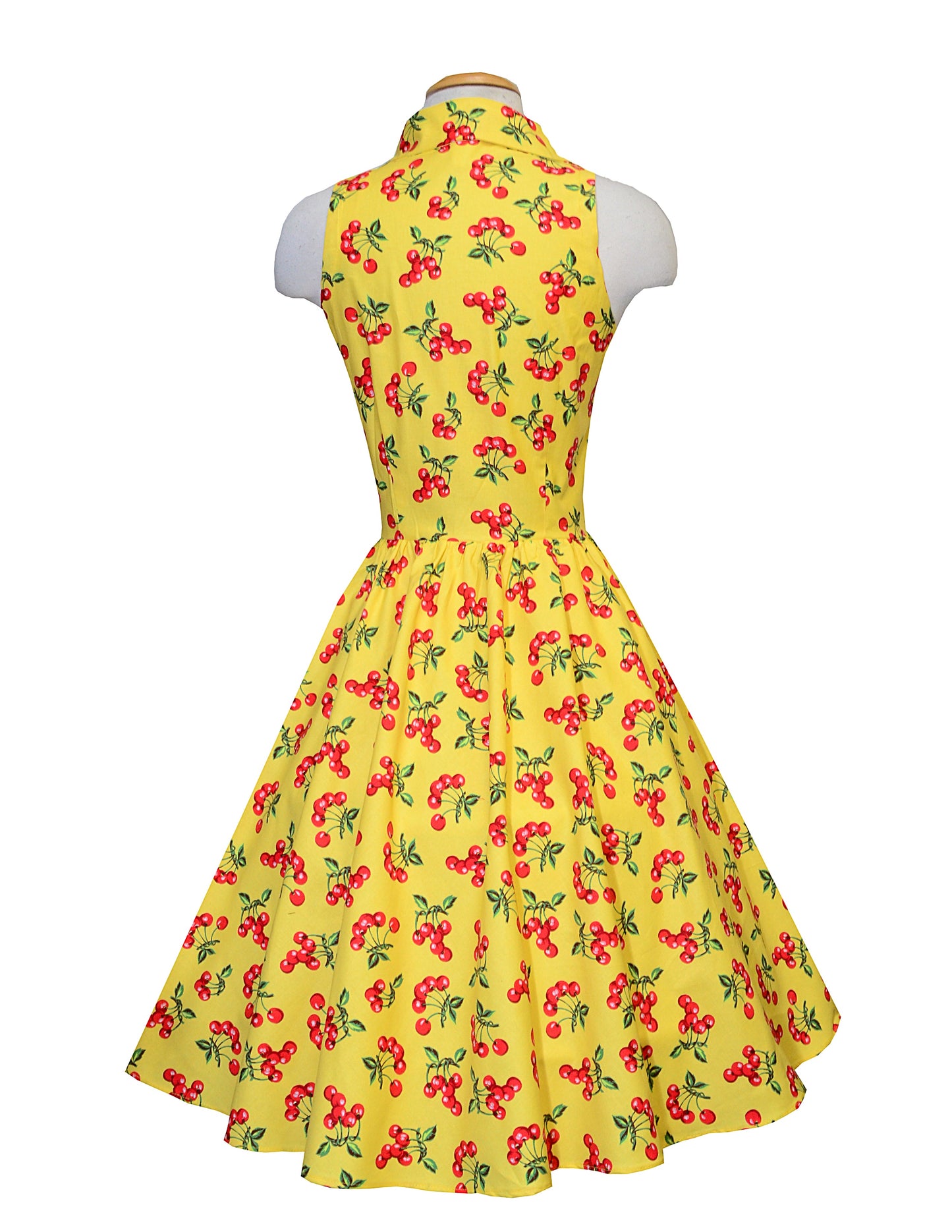 Deanna Dress in Cherry Print