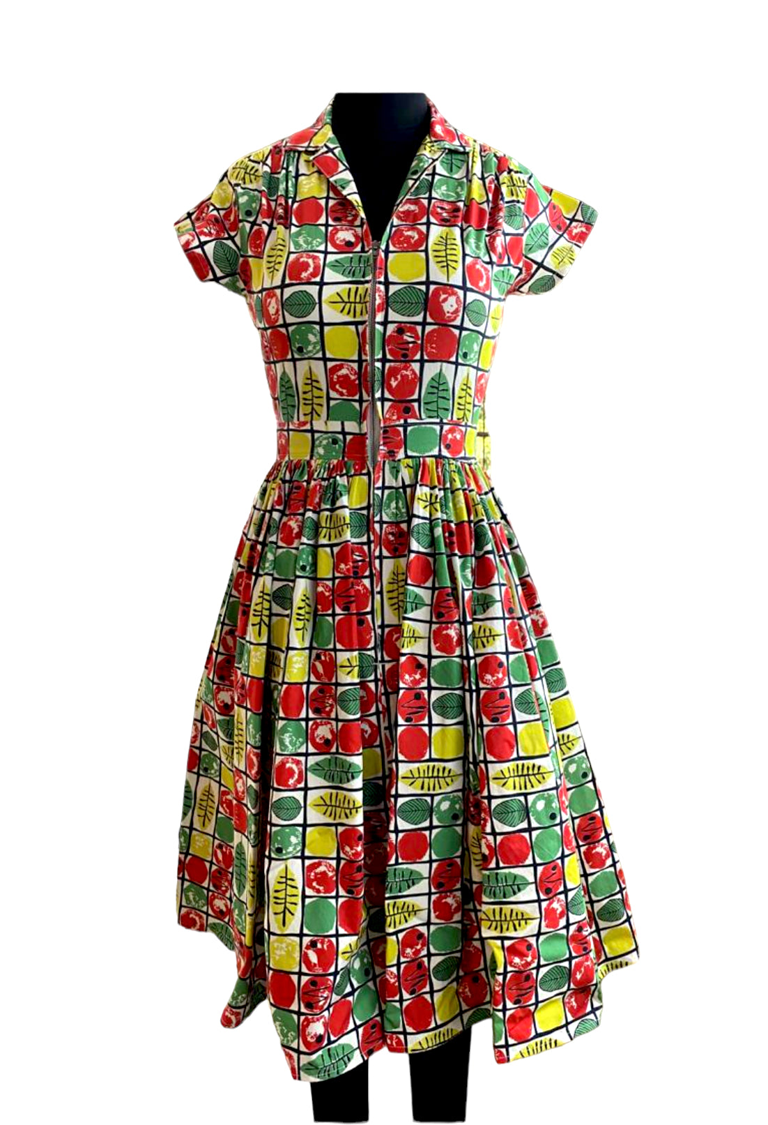 Joni Dress in Fruit Salad Print
