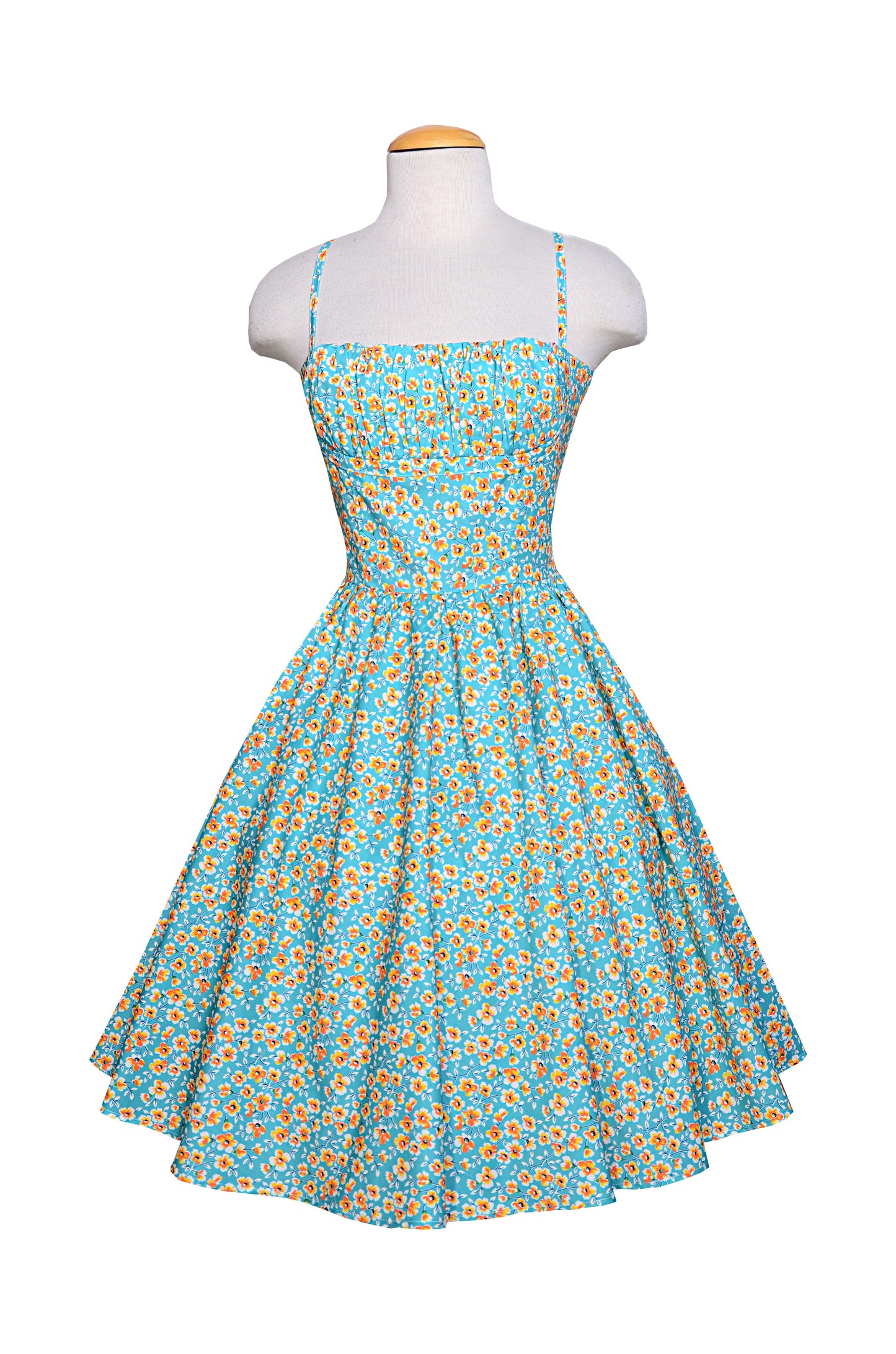 TammieW Dress in California Poppy print